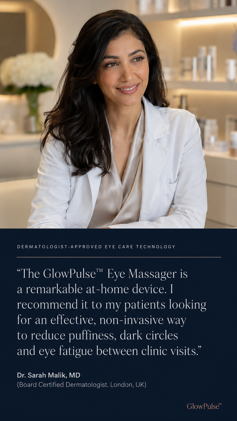 GlowPulse™ Eye Massager | Your At-Home Eye Spa